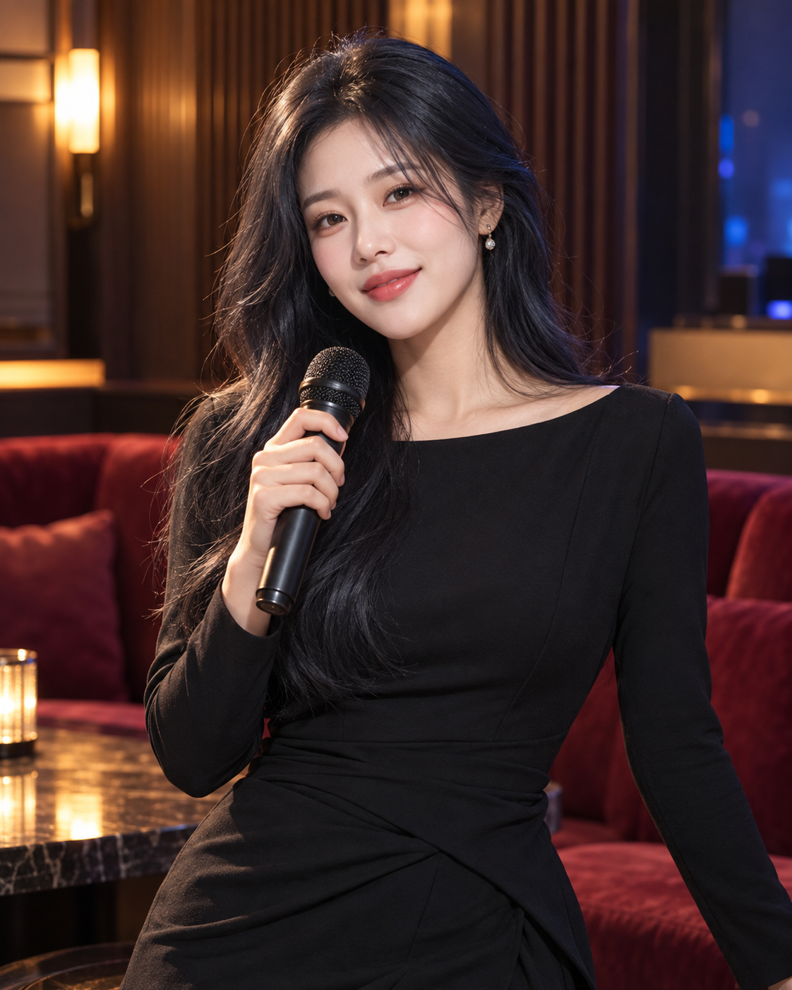 백두산 가라오케 · 프리미엄 나이트라이프 라운지 에디토리얼 무드